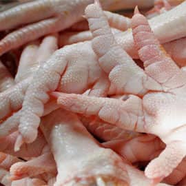 Frozen Chicken Paws